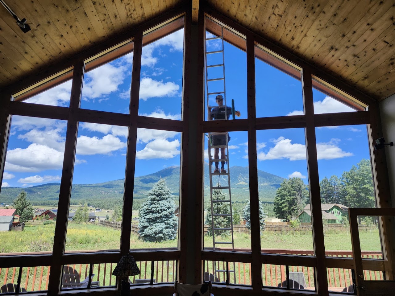 A & B Window Cleaning project